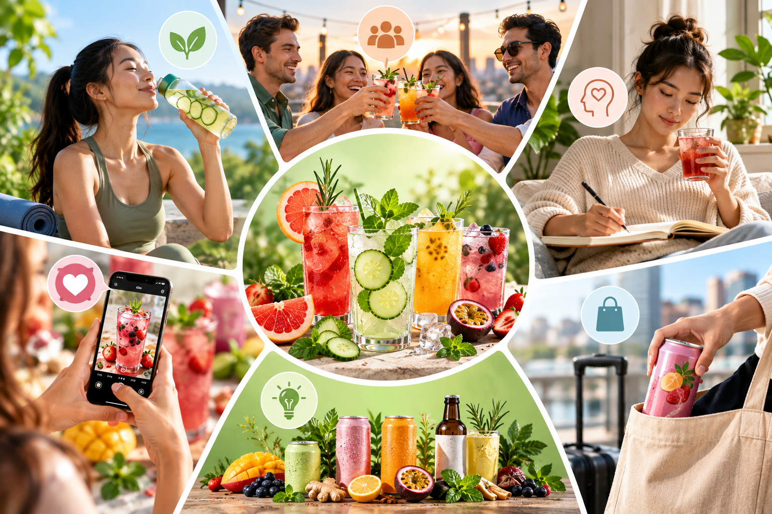 Reasons why non-alcoholic drinks are becoming more popular