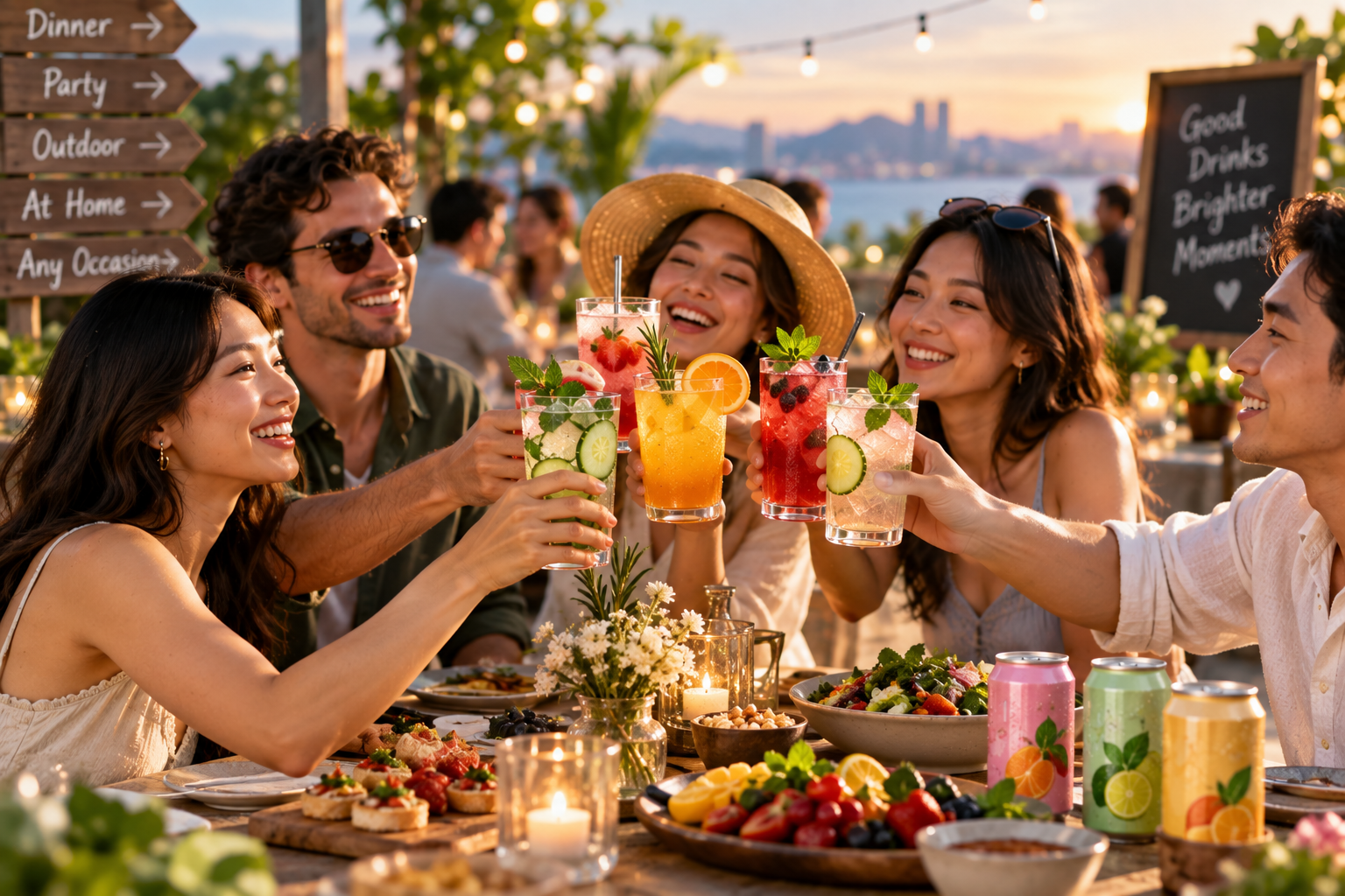 Non-Alcoholic Drinks Changing Social Occasions
