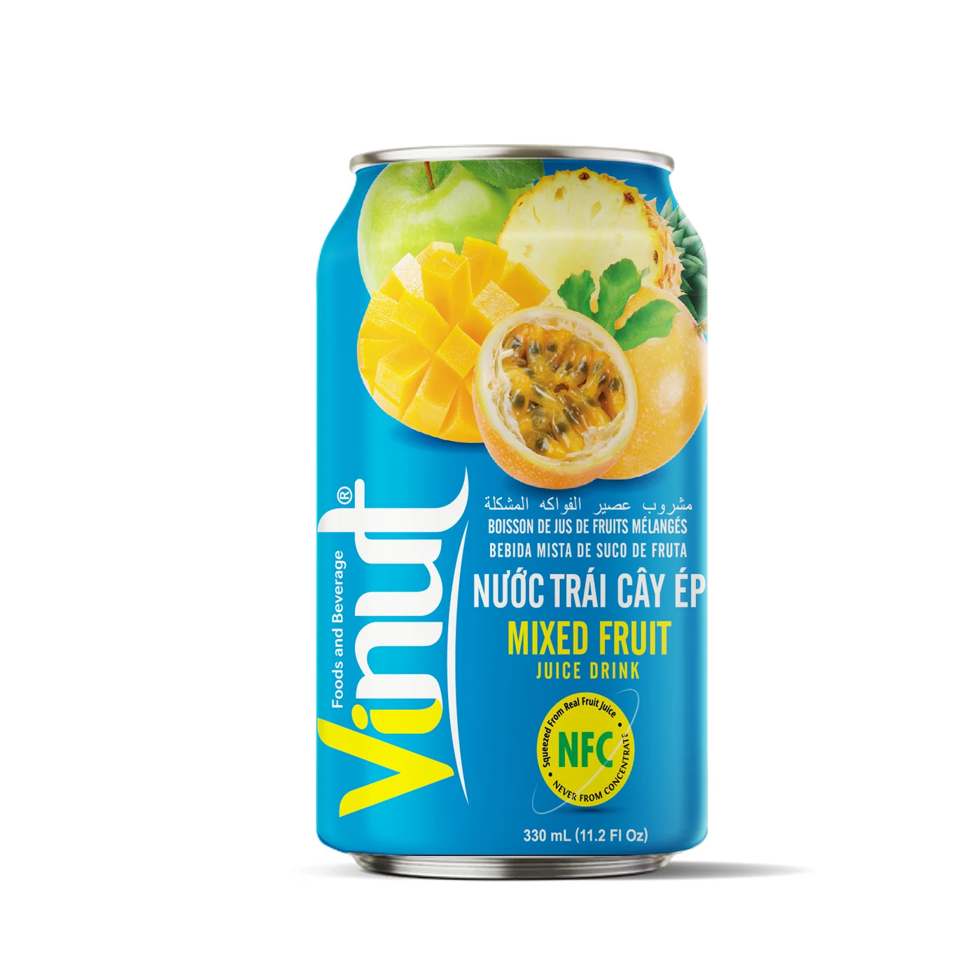 VINUT Mixed Fruit Juice Drink, 330 mL