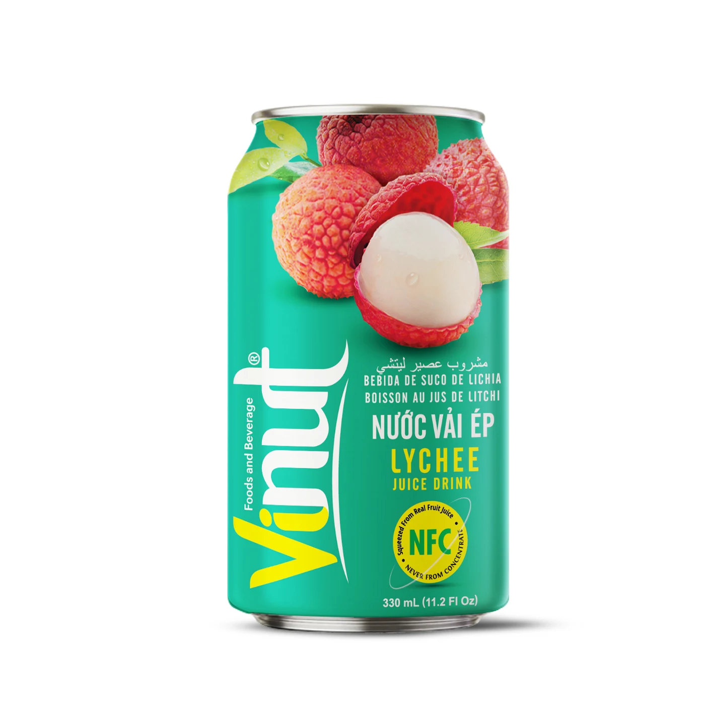 VINUT Lychee Juice Drink, 330 mL