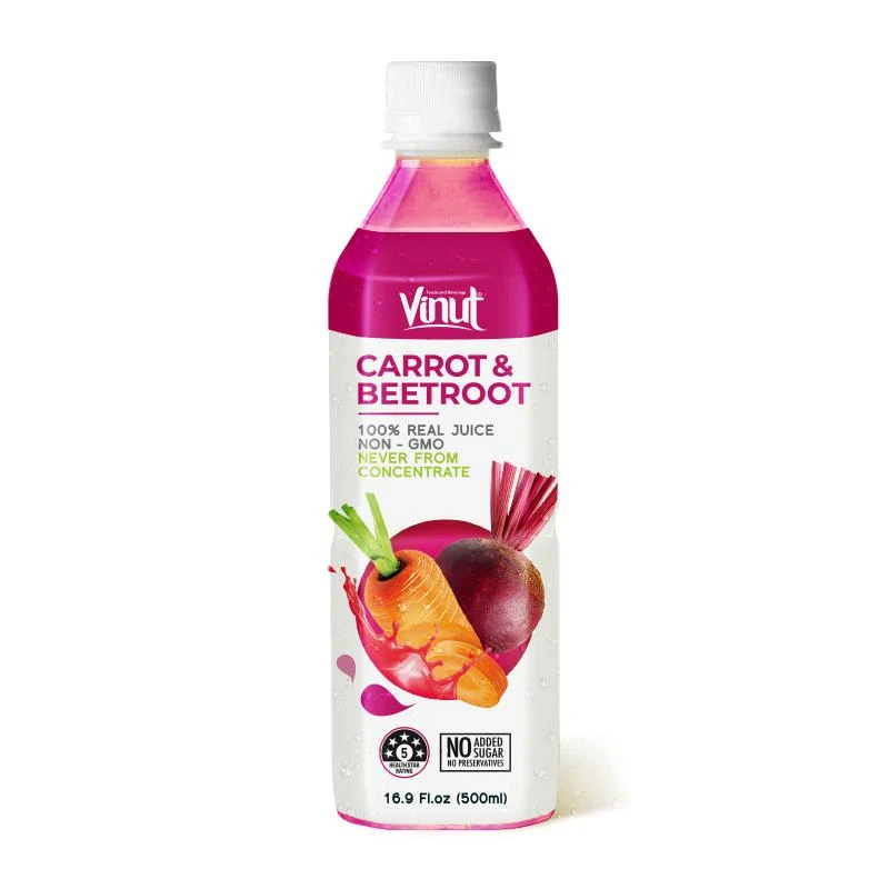 VINUT Carrot & Beetroot Juice, 500 mL