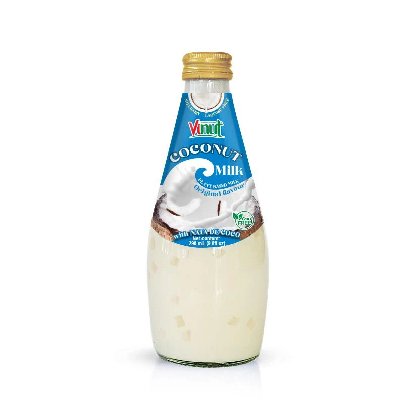 VINUT Coconut Milk with Nata de Coco – Original Flavour, 290 mL