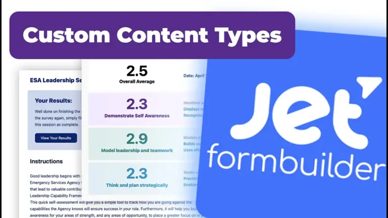 How to Create Custom Survey Content Types with JetFormBuilder (Step-by-Step Guide)